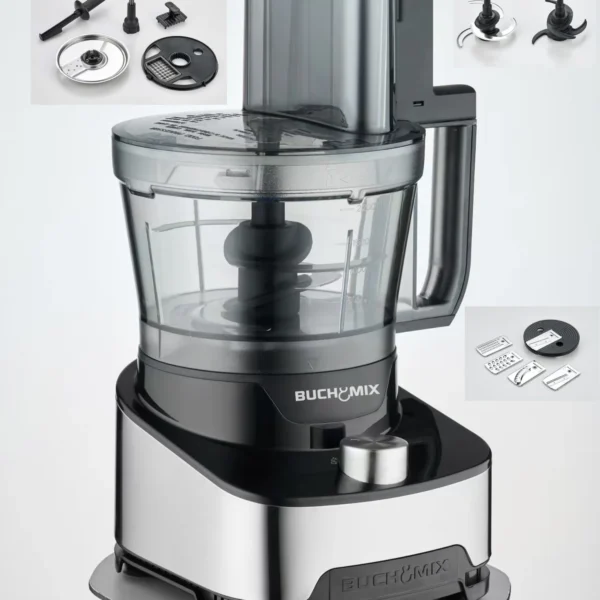 Buchymix 14-Cup Multifunction Food Processor With Unbreakable Bowl