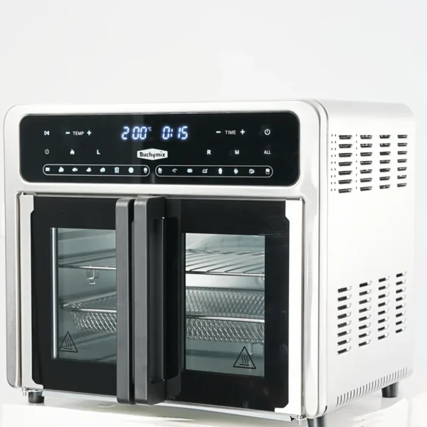 Buchymix Dual Compartment 24L French Door Air Fryer Oven