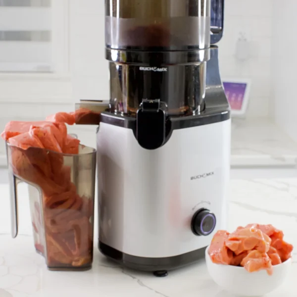 Buy Buchymix Hands-Free Auto Feeding Cold Pressed Juicer Online