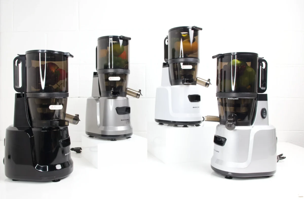 Buchymix Hands Free Cold Pressed Batch Juicer, Heavy Duty Motor with Citrus Juicer