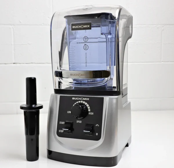 Buchymix Ultra Heavy Duty Soundproof Blender With Manual Control -Silver CANADA ONLY